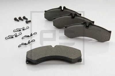 PE AUTOMOTIVE 08631400a -  Комплект тормозных колодок, дисковый тормоз